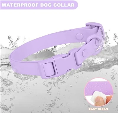 Adjustable PVC Buckle Dog Collar
