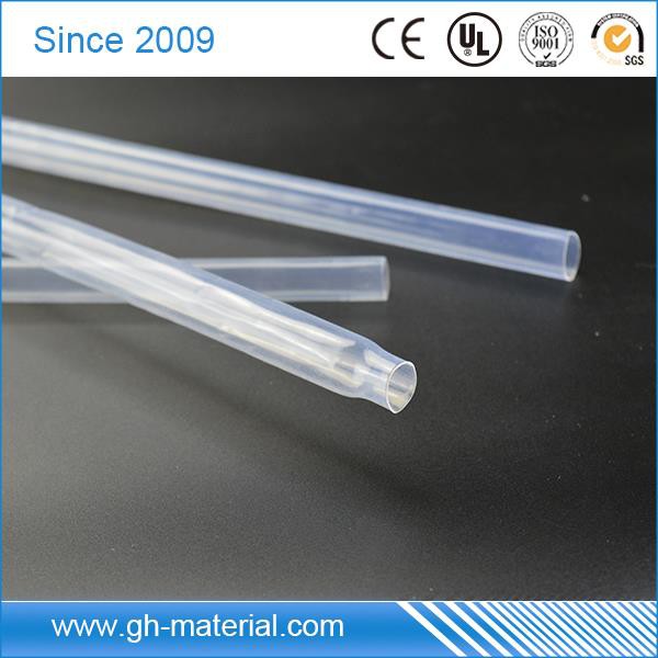 شفاف PTFE تفلون درجه حرارت بالا کوچک لوله خرطومی